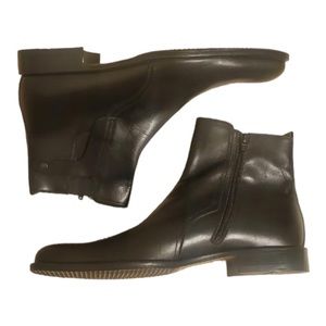Nero Giardini Black Leather Chelsea Boots NEW Size 13